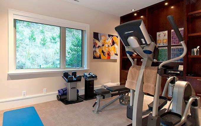 南平装修设计室内家庭健身房，让自己过上健康生活