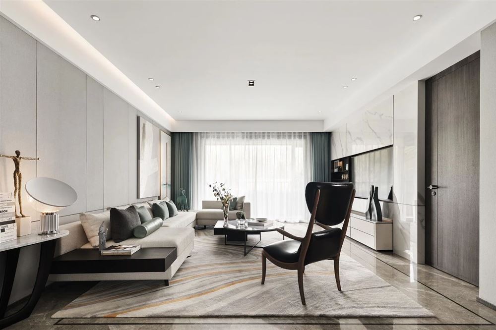 南平室内装修美的君兰江山176平米四居-现代轻奢风格室内设计家装案例